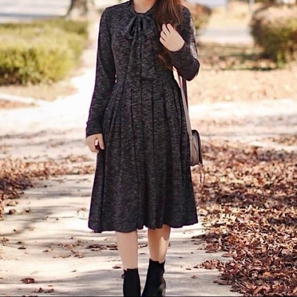 modest sweater dress